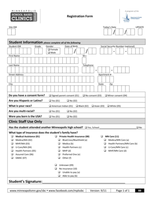 Student Registration Form