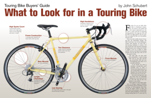 Touring Bike Buyers’ Guide