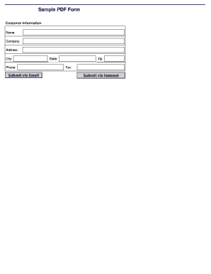 Sample PDF Form - City of Post Falls