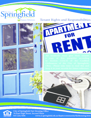 tenants rights in springfield ohio form