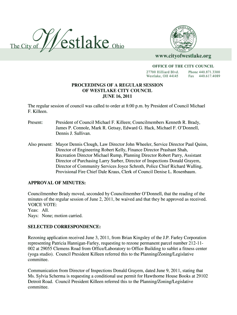 Director of Engineering Robert Kelly, Finance Director - cityofwestlake Preview on Page 1