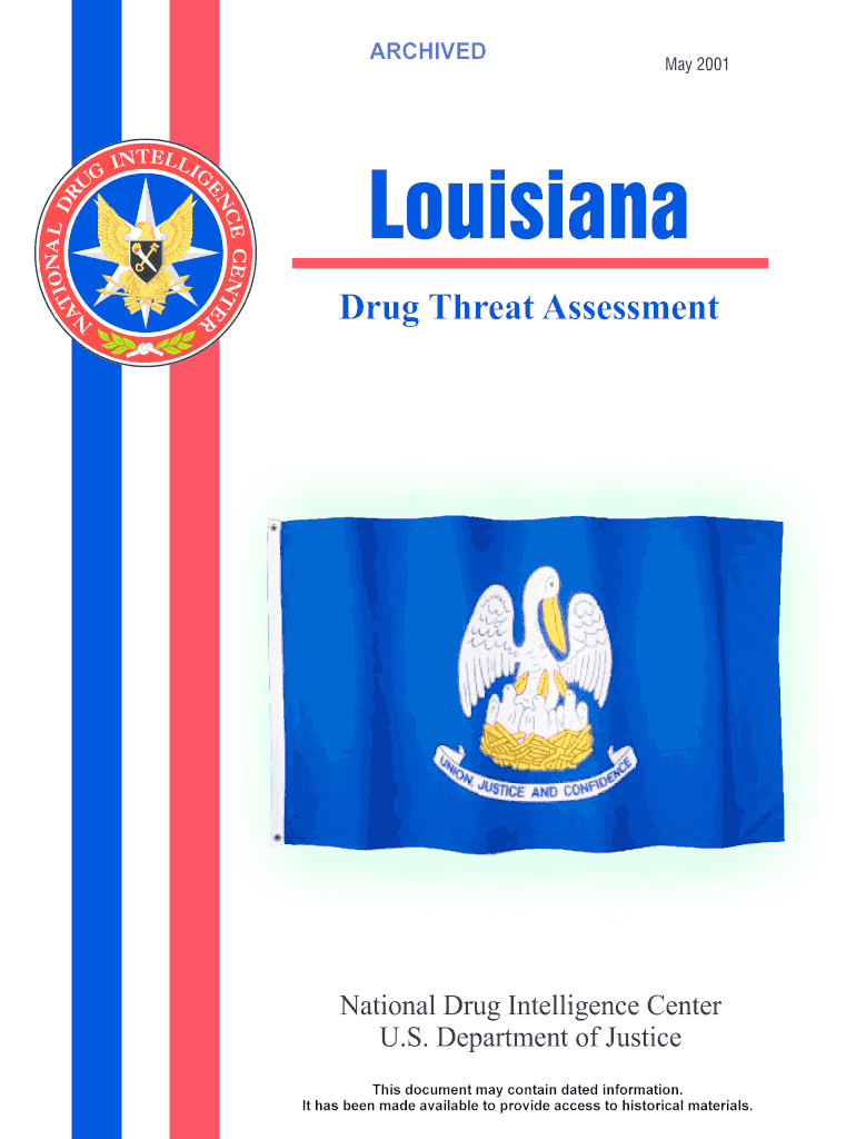 Drug Threat Assessment Preview on Page 1