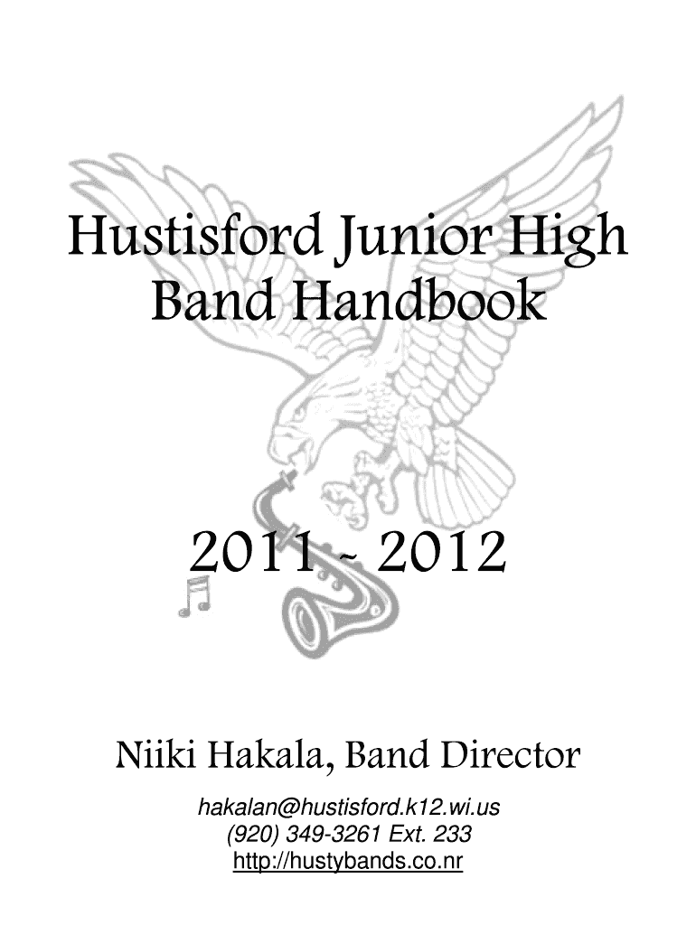 Fillable Online webpages charter Hustisford Hustisford Junior High