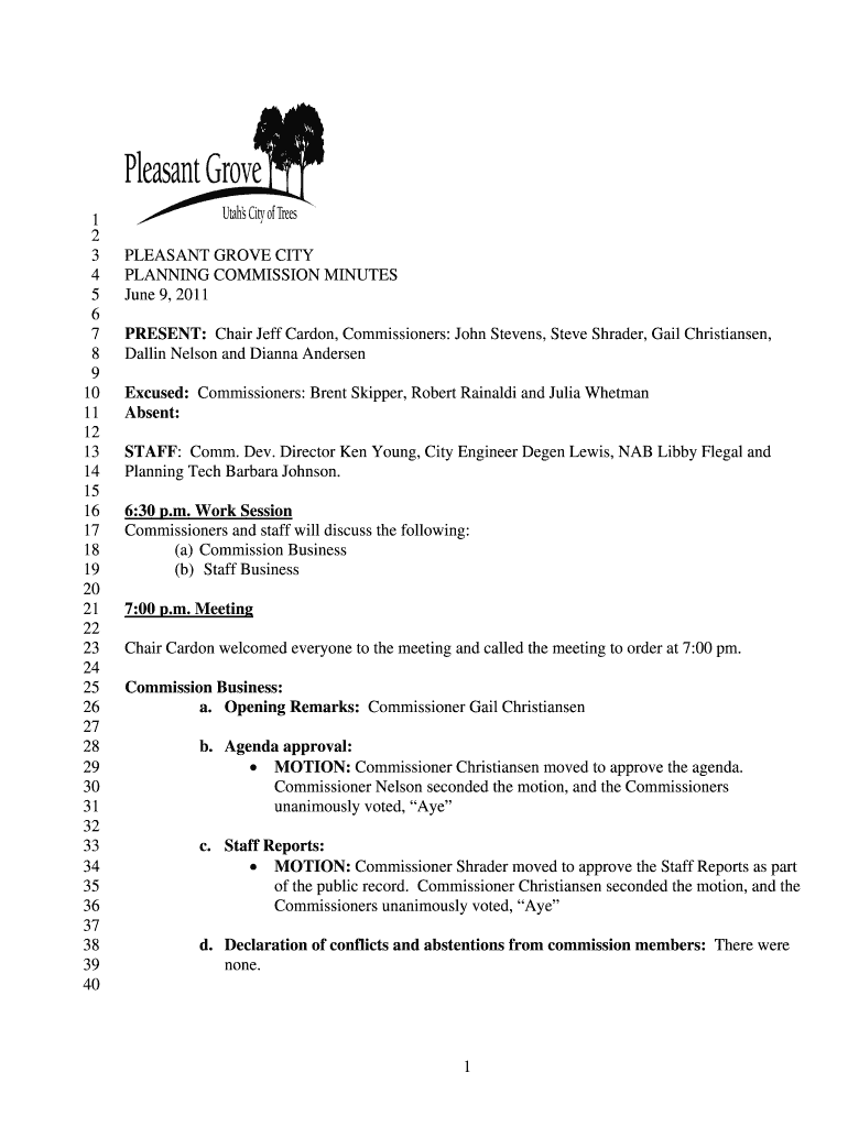 Director Ken Young, City Engineer Degen Lewis, NAB Libby Flegal and Planning Tech Barbara Johnson -  Preview on Page 1