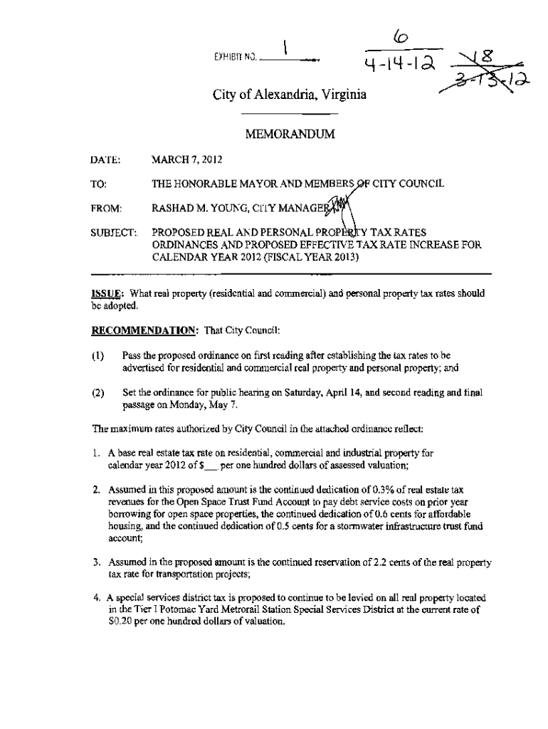 Mayor: Alexandria seeing 'anemic growth' in tax revenues Preview on Page 1