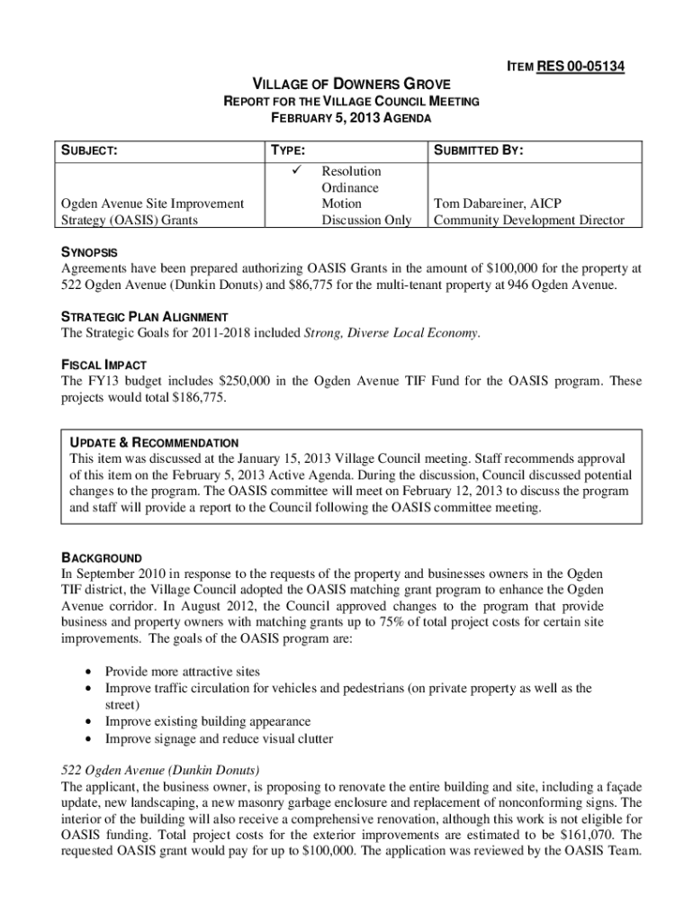 ITEM RES 00-05134 Preview on Page 1