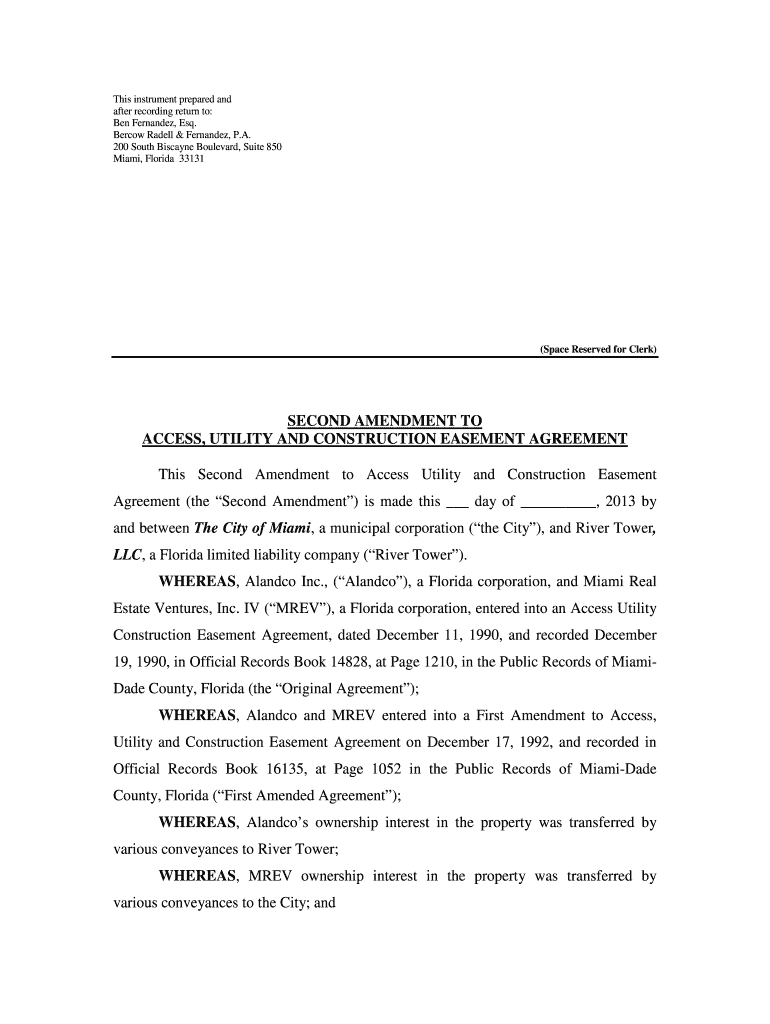 11-00699em Second Amendment to Agreement Preview on Page 1