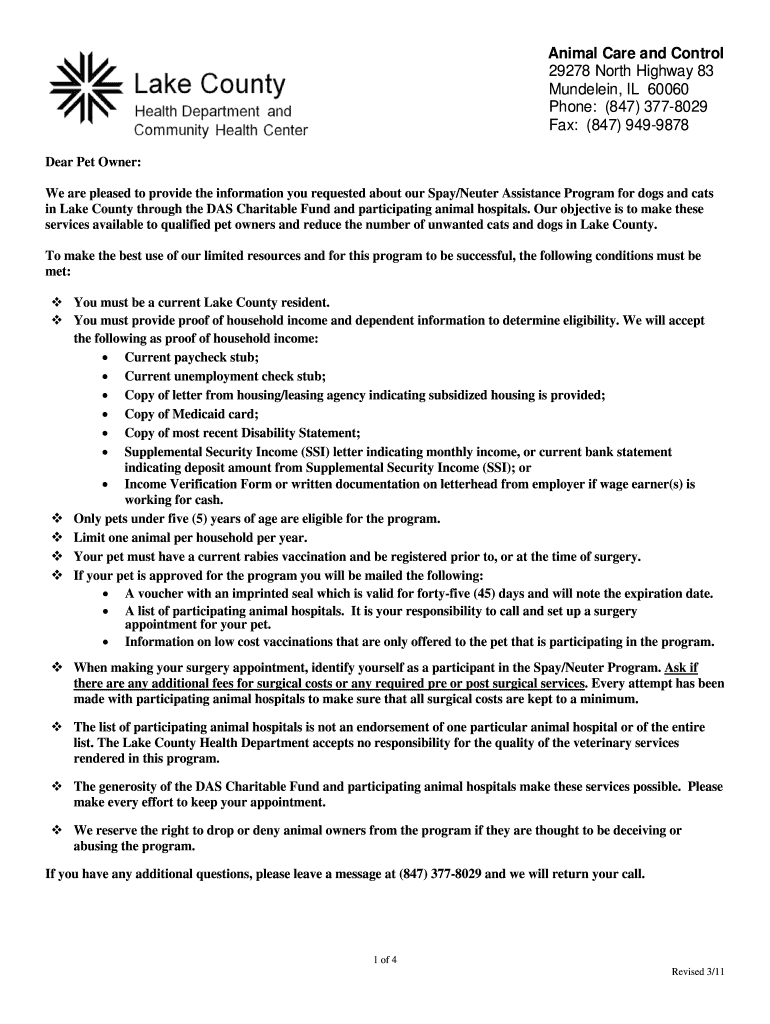 lake county health department fax number Preview on Page 1