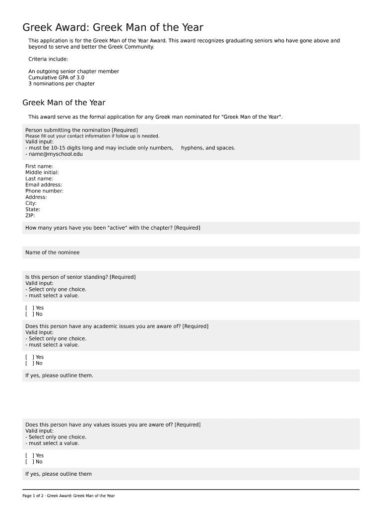 Form preview