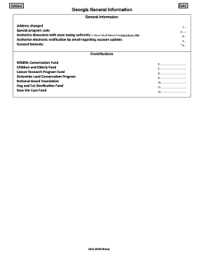 Georgia Individual Tax Forms