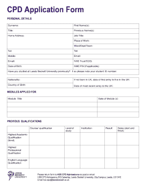 Form preview