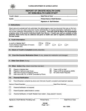Florida Department of Juvenile Justice Health Care Report