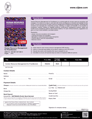 Human Resource Management Guide for Practitioners