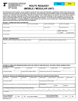 Oregon Over-Dimension Permit Route Request