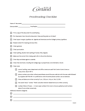 Online editing checklist picture