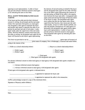 New York State Disclosure Form for Buyer and Seller