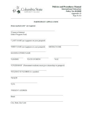 Form preview