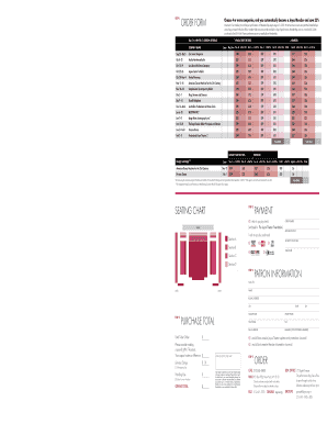 Joyce Theater Membership Order Form