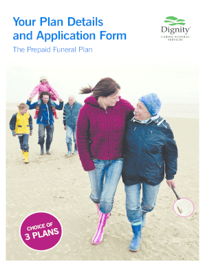 Prepaid Funeral Plan Application Form