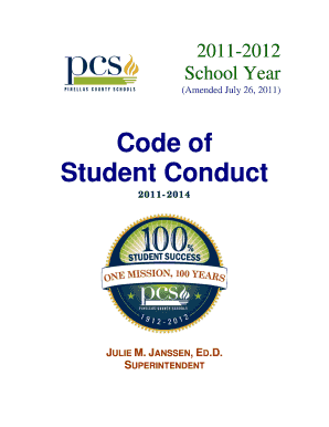 Code of Student Conduct
