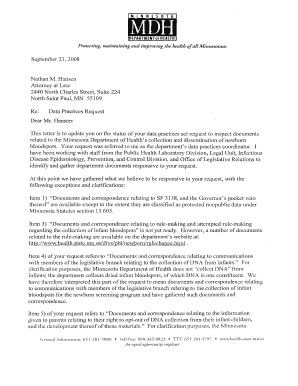 Parental Refusal of Newborn Screening Form
