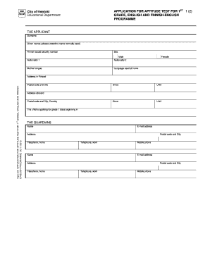 Form preview