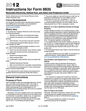 Instructions for Form 8835