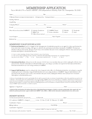 NARPM Membership Application
