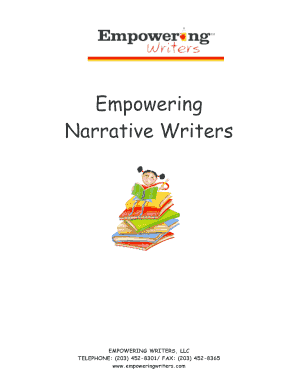 Narrative Writing Guide