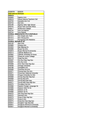International Schools