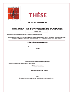 Thèse de doctorat