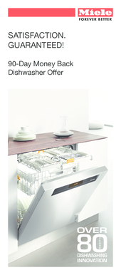Miele Dishwasher Purchase and Installation Record