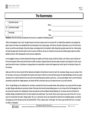 Roommates Well-being Assessment