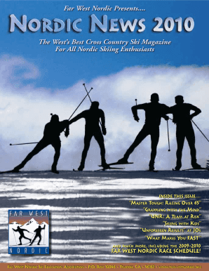 Far West Nordic Membership Form
