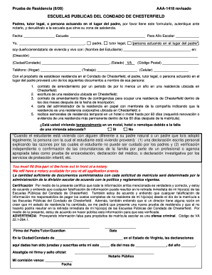 Prueba de Residencia