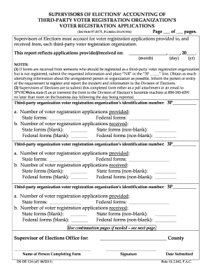 Florida Third-Party Voter Registration Report