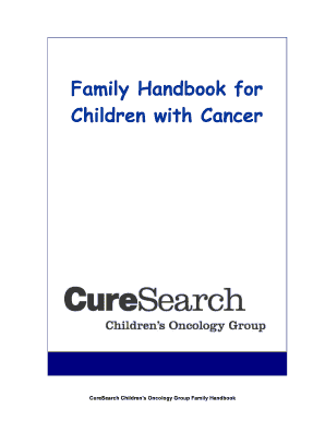Children's Oncology Group Family Handbook
