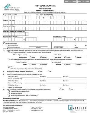 Valcyte Prior Authorization Form