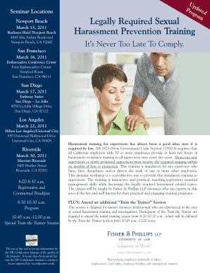 California Sexual Harassment Prevention Training Registration