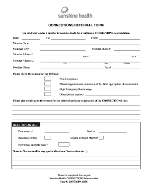 Connections Referral Form