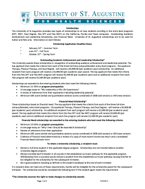 Scholarships Scholarship Application Deadline Dates - usa