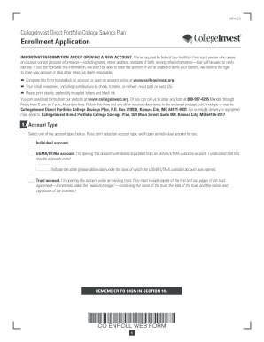 Colorado 529 College Savings Plan Enrollment Kit
