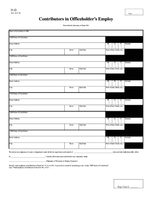 Ohio Form 31-G