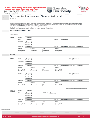 PHDO Land Sale Contract