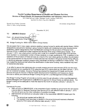 Invoice for Medicaid Personal Care Services