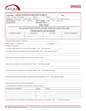 Life Insurance Application Form