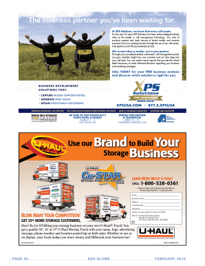 U-Haul Co-STAR Storage Truck Agent Rental Program