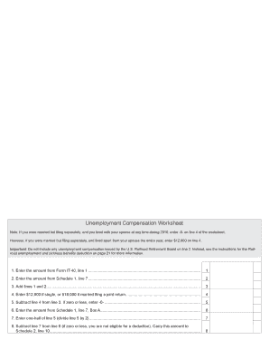 Indiana IT-40 Tax Deduction Form