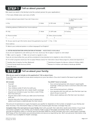 Ohio Health Coverage Application