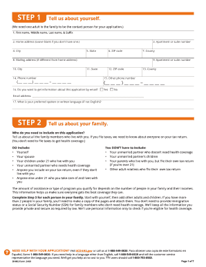 South Carolina Health Insurance Application Form
